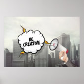Creatief zijn poster (Voorkant)