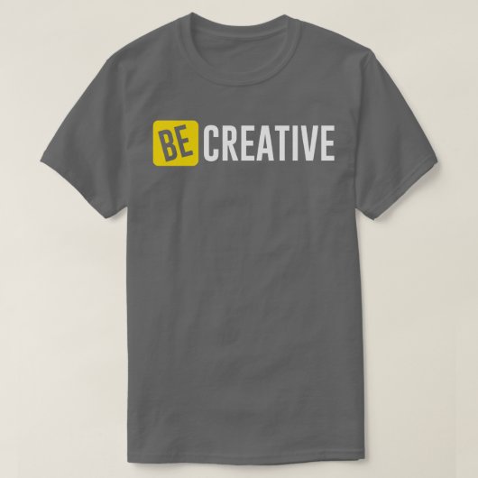 Creatief zijn t-shirt (Design voorkant)