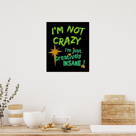 Creatief-zinkposter Poster (Keuken)