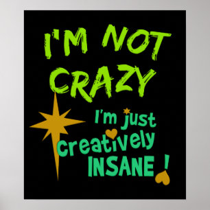 Creatief-zinkposter Poster