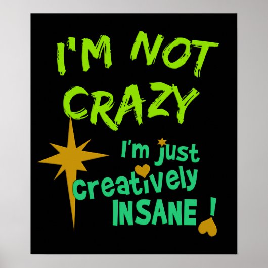 Creatief-zinkposter Poster (Voorkant)