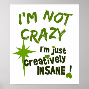 Creatief-zinkposter Poster