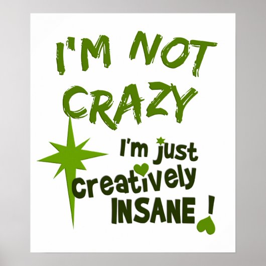 Creatief-zinkposter Poster (Voorkant)