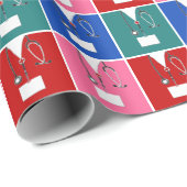 Creatief zurencadeaupapier voor het oppakken van v cadeaupapier (Rol Hoek)