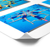Creatief zwemmen poster (Hoek)