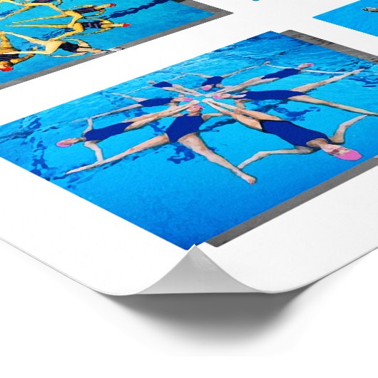 Creatief zwemmen poster (Hoek)