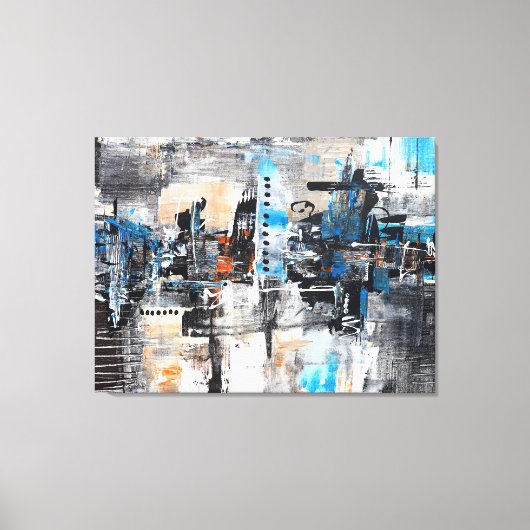Creaties Abstract artwork Canvas Afdruk (Voorkant)