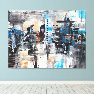 Creaties Abstract artwork Canvas Afdruk