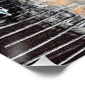 Creaties Abstract artwork Perfect Poster (Hoek)