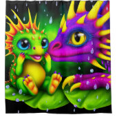 creaties douchegordijn (Voorkant)