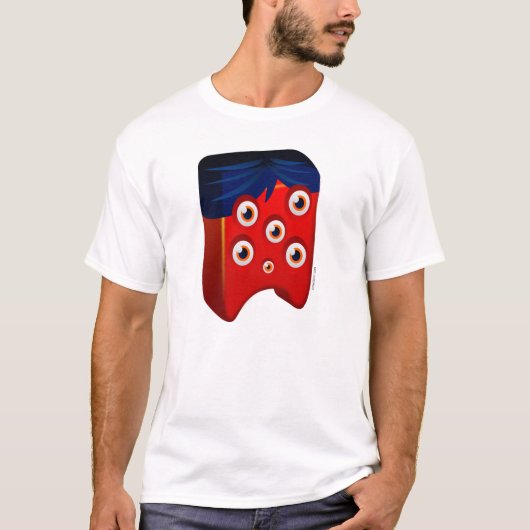 creaties - rood t-shirt (Voorkant)