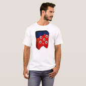 creaties - rood t-shirt (Voorkant volledig)