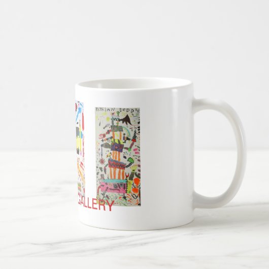 Creaties van Doddman Gallery Koffiemok (Rechts)