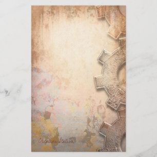 Creatiestation Station - Steampunk Stationery Briefpapier