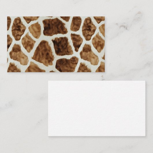 Creatieve aangepaste Visitekaartjes | Mat (Voorkant / Achterkant)