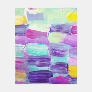 Creatieve abstracte handgeschilderde achtergrond,  fleece deken