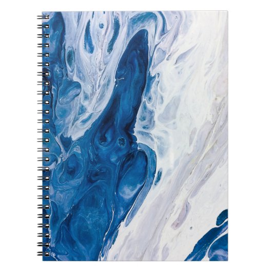 Creatieve abstracte handgeschilderde achtergrond, notitieboek (Voorkant)