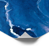 Creatieve abstracte handgeschilderde achtergrond, poster (Hoek)