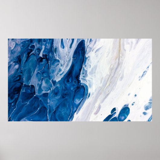 Creatieve abstracte handgeschilderde achtergrond, poster (Voorkant)