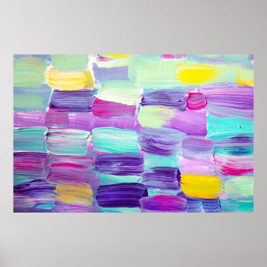 Creatieve abstracte handgeschilderde achtergrond,  poster (Voorkant)