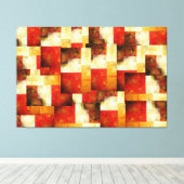 Creatieve Abstracte kunst verpakt canvas (Insitu (Houten vloer))