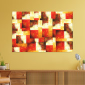 Creatieve Abstracte kunst verpakt canvas Afdruk (Insitu (Woonkamer))