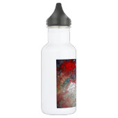 Creatieve Abstracte kunst Waterfles (Links)