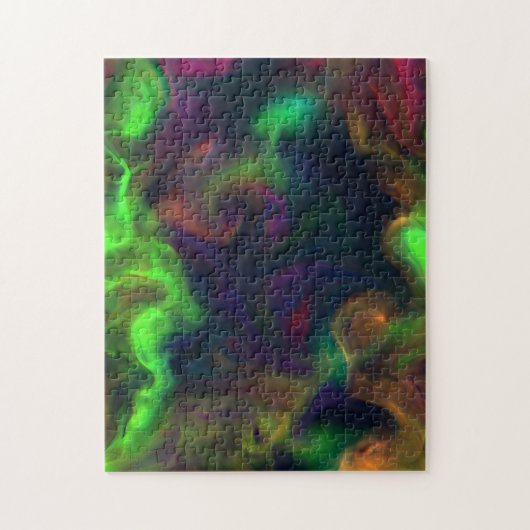 Creatieve abstracte vochtige mist foto puzzel (Verticaal)