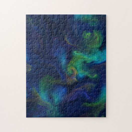 Creatieve abstracte vochtige mist foto puzzel (Verticaal)