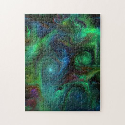Creatieve abstracte vochtige mist foto puzzel legpuzzel (Verticaal)