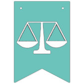 creatieve advocatenpartij vlaggetjes (Eerste vlag)