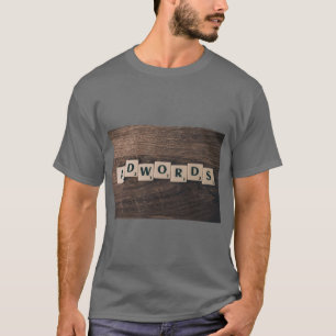 Creatieve “AdWords” Print T-Shirt – Perfect voor D
