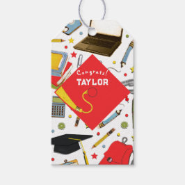 Creatieve Afstudeerfeest Cadeaulabel