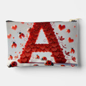Creatieve Alfabet Letter A met Hartvormen Etui (Achterkant)
