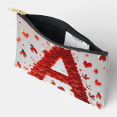Creatieve Alfabet Letter A met Hartvormen Etui (Open)