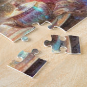 Creatieve Alice & Witte Konijn Waterverfteepartij Legpuzzel (Zijkant)