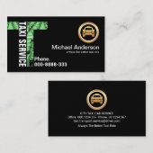 Creatieve Alphabet-T Verkeer Taxirit Visitekaartje (Voorkant / Achterkant)