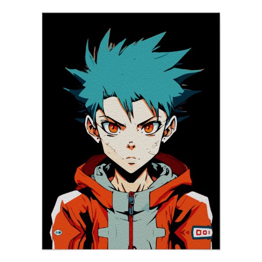 Creatieve Anime Muur Kunst | Jongens 03 Perfect Poster (Voorkant)