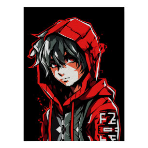 Creatieve Anime Muurkunst Jongens 01 Perfect Poster