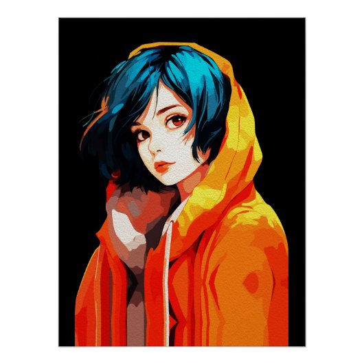 Creatieve Anime Muurkunst | Meisjes 07 Perfect Poster (Voorkant)