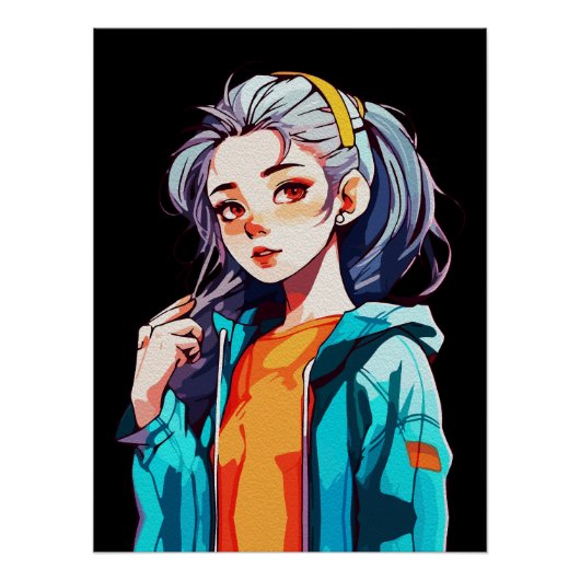 Creatieve Anime Muurkunst | Meisjes 12 Perfect Poster (Voorkant)