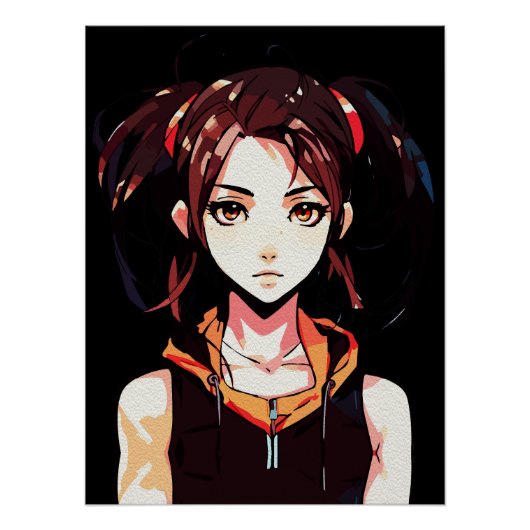 Creatieve Anime Muurkunst | Meisjes 23 Perfect Poster (Voorkant)