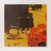 Creatieve artistieke schets, kleurrijke textuur. legpuzzel (Horizontaal)