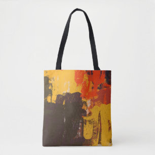 Creatieve artistieke schets, kleurrijke textuur. tote bag
