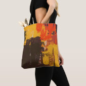 Creatieve artistieke schets, kleurrijke textuur. tote bag (Dichtbij)