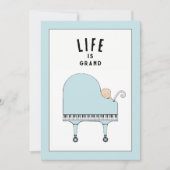 Creatieve babyshower uitnodigingen (Voorkant)