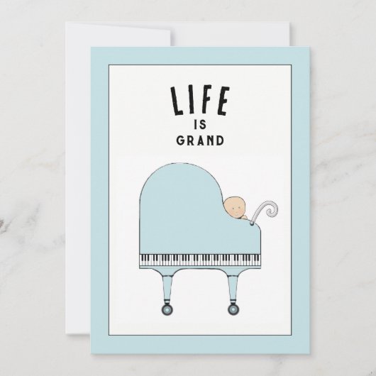 Creatieve babyshower uitnodigingen (Voorkant)