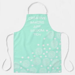 Creatieve bakkers zijn zelden tidy Schort