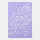 Creatieve bakkers zijn zelden tidy theedoek (Verticaal)