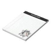 Creatieve Baseball Gift Ideeën Notitieblok (Linkerzijde)